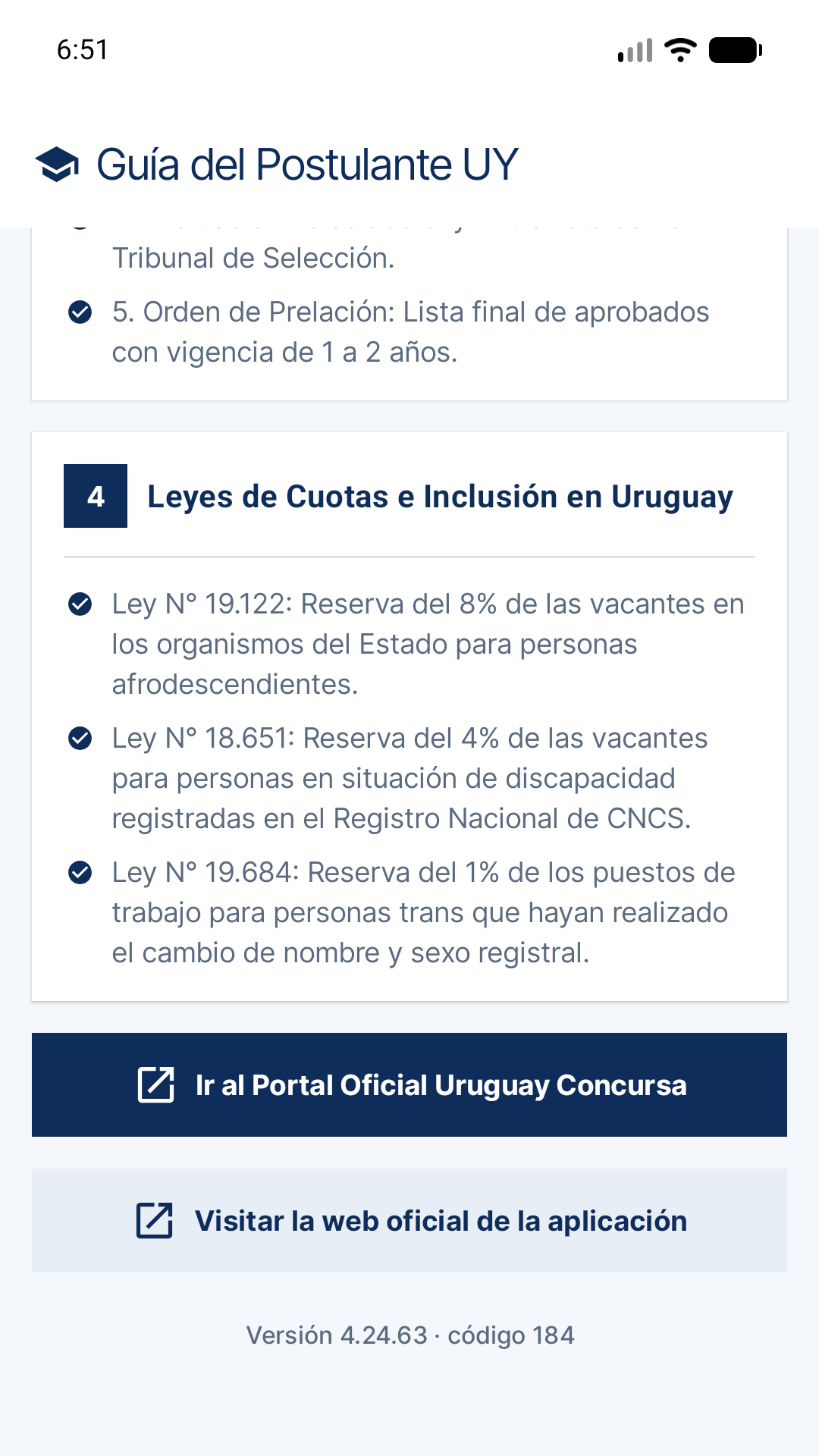 Guía del Postulante Uruguay
